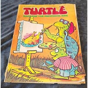 Turtle Magazine November 1984 Preschool Children Illustrated English